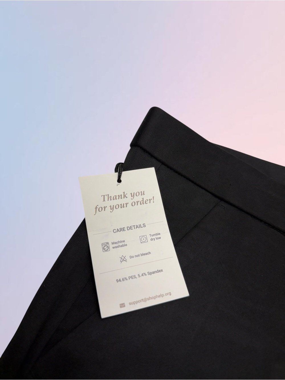 TIMELESS FLEX Men’s 42 x 28 Black Dress Pant - Picture 2 of 3